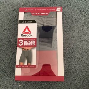 Reebok Men’s Performance Boxer Briefs. Size XL. New with tags.